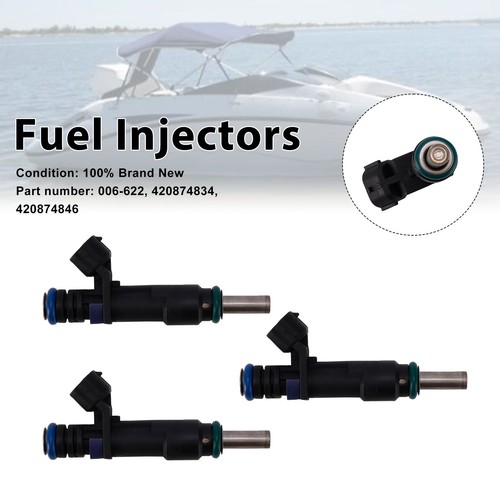 3pc 420874834 fuel injectors - 3pc,