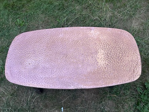 Original 1970s hammered copper - original,