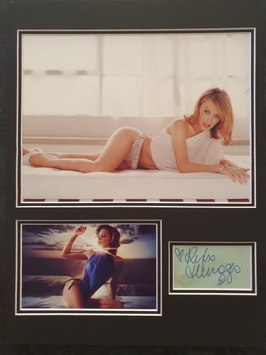Kylie minogue 16x12 mounted - 16x12,