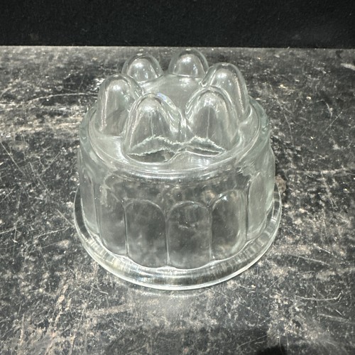 Vintage glass jello - vintage, jelly