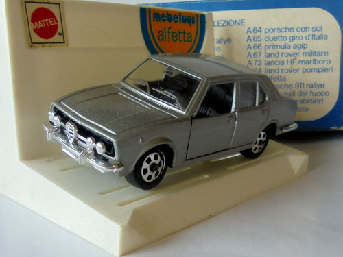 Alfa romeo alfetta silver - alfetta,