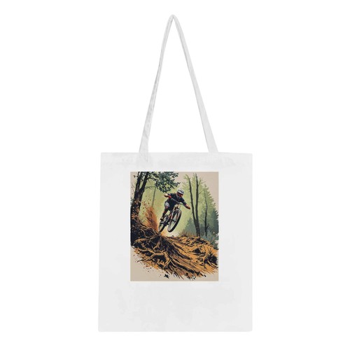 Mountain biking descent tote - mountain,