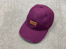 Firetrap Baseball Cap Adult Adjustable One Size Burgundy Cotton