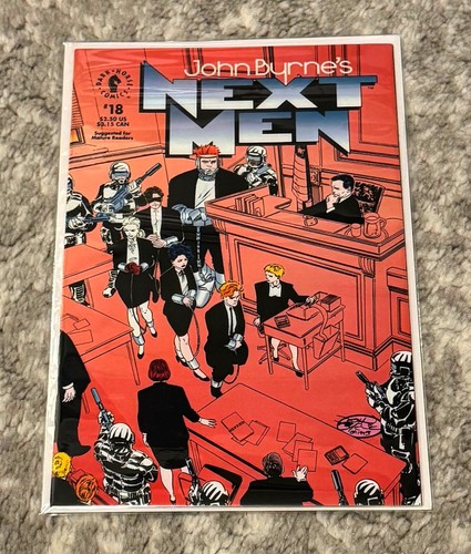 Next men john - byrne, comic