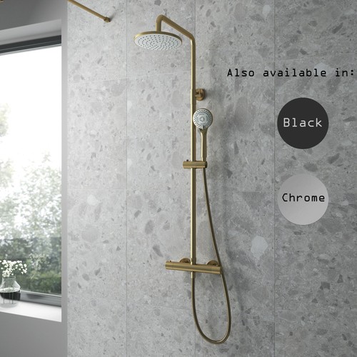 Modern round thermostatic - round,