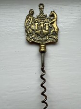 Antique Corkscrew Brass