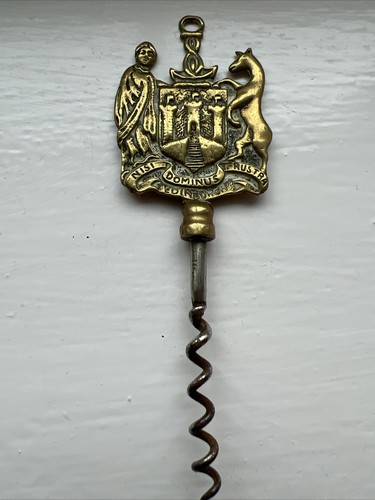 Antique corkscrew brass - antique,