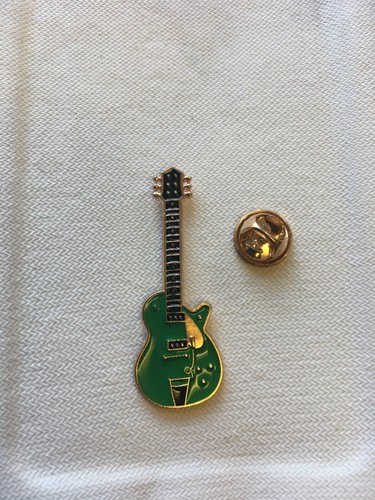 Guitar pin badge lapel brooch - guitar,