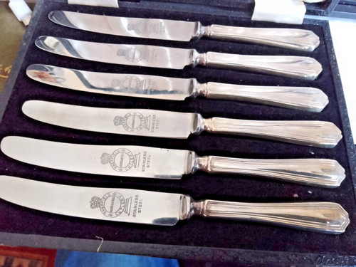 Sheffield cutlery knives set - cutlery,