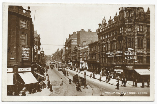 Leeds briggate east side - briggate,
