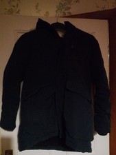 Kids Navy Blue Parka Coat