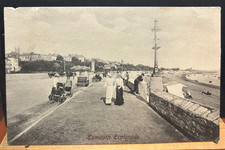 1908 Vintage Postcard Exmouth Esplanade