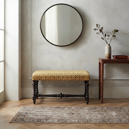 Antique bench walnut - antique,