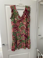Next Linen Sun Dress Size 16