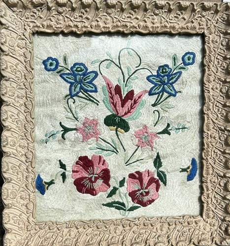 Vintage framed floral - framed,