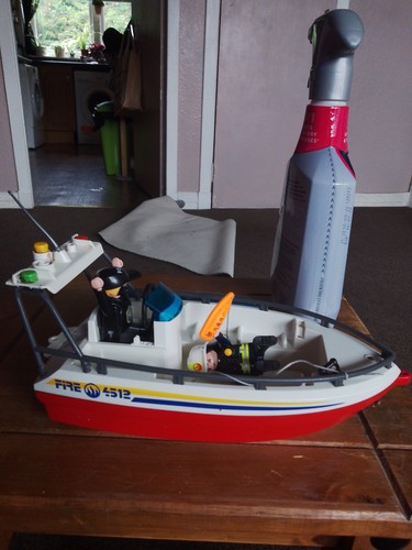 Playmobil fire boat - ,