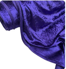 Crushed Velvet Fabric Dress