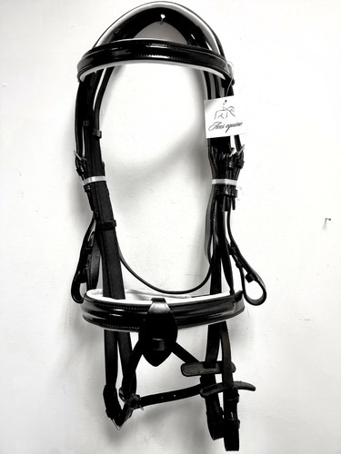 Black leather horse - leather, bonfire