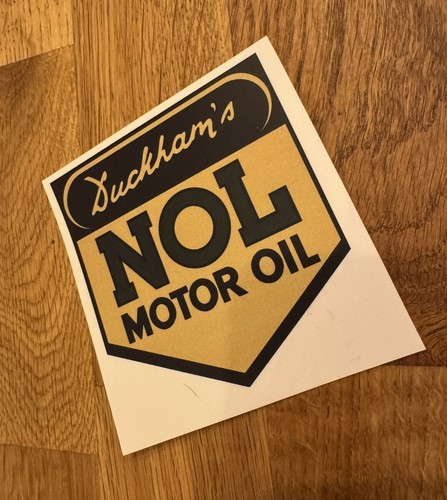 Duckhams nol sticker - nol,