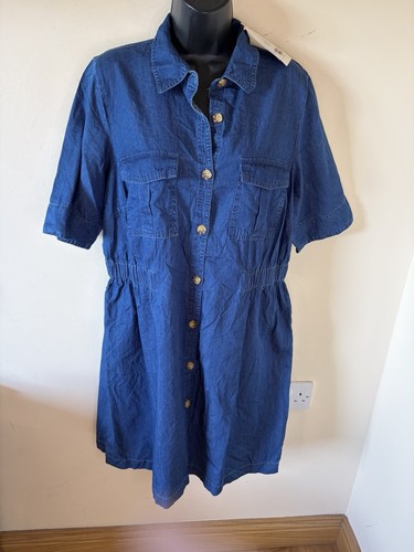 Denim dress size f - dress, by