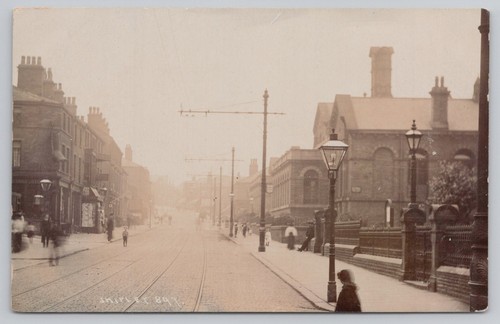 Street scene shipley england - street, scene,