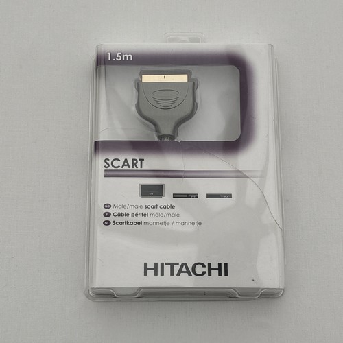 Hitachi scart cable male - hitachi,