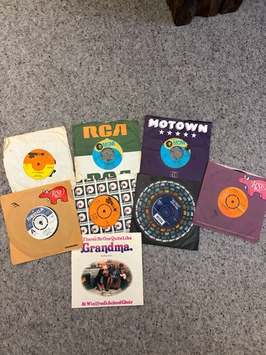 Vintage vinyl records 7 - 8, x