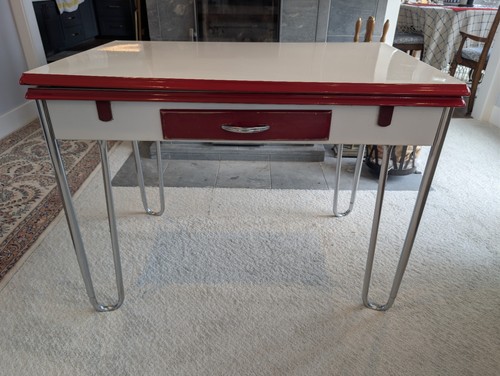 30s 40s enamel top kitchen - 30s/40s,