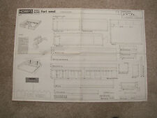 Hobby's plans of a Fort West 46 x 61 cm base size design number 1548