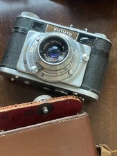 Very Rare And Collectable 1940's/50's Futura 45mm Camera With Leather Case