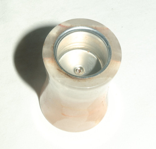 Marble single candle stick - marble,