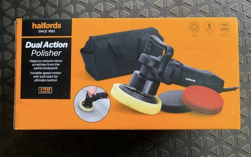 Halfords dual action polisher - halfords,
