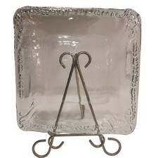 set of 6 Recycled Art Glass