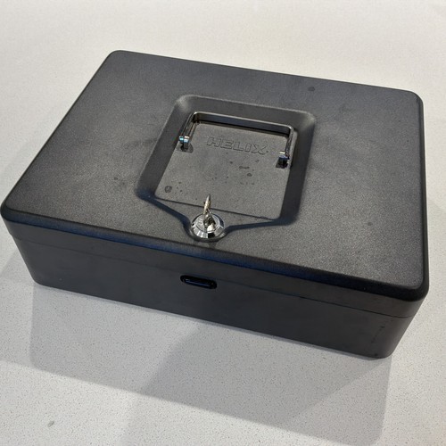 Helix money box tin - money, steel