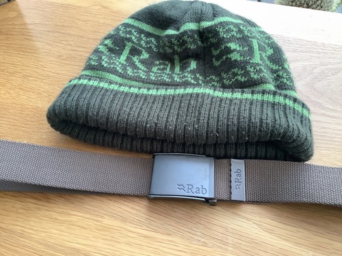 Rab beanie and belt - rab,