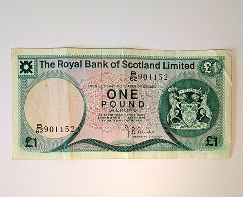 Royal bank scotland 1 - of, £1