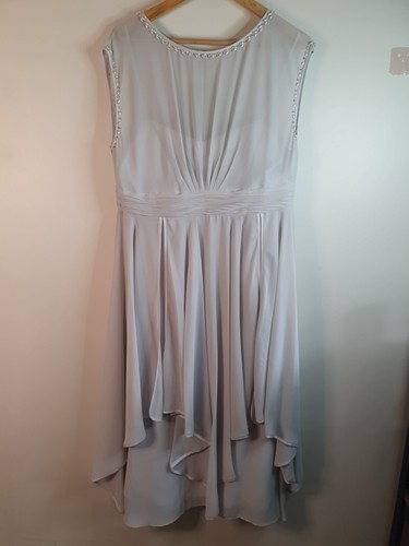 Monsoon grey dress size - monsoon, 16
