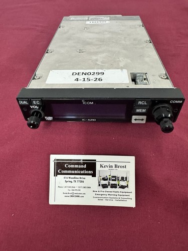 Icom a210 vhf air - ic-a210, band