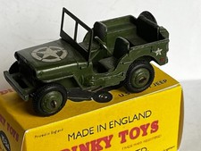Dinky 153a US Army Jeep circa