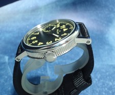 MOLNIYA Vintage USSR Excellent Watch Pilot Mechanical Serviced Visible Mechanis