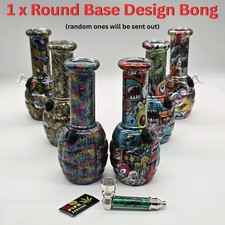 Acrylic ROUND Bong Water