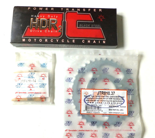 New std chain - new, sprocket