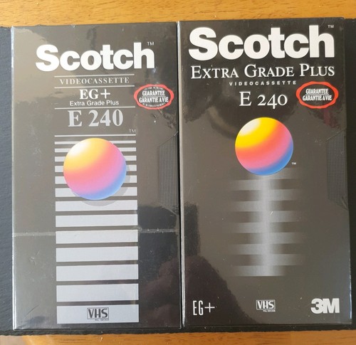 Vintage sealed scotch video - sealed,