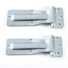 2 x Heavy Duty Door Hinge Zinc