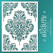 Shabby Chic STENCIL: Damask