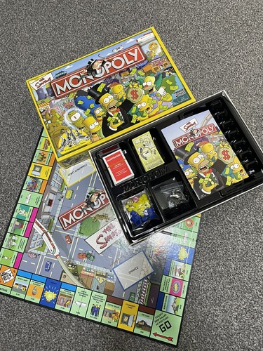 Monopoly the simpsons edition - monopoly,