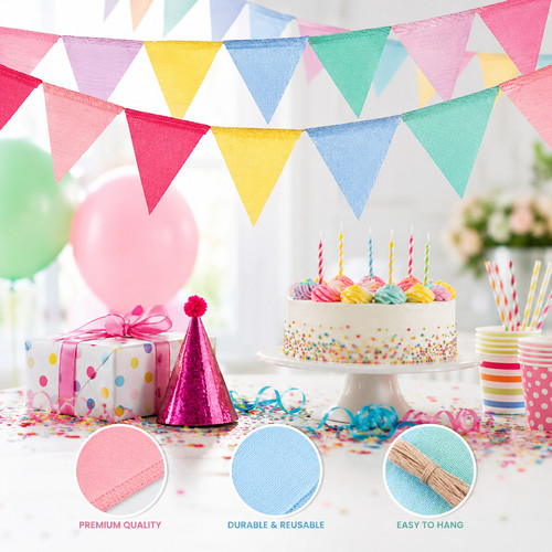 Waterproof triangle flags - waterproof,