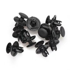 100 x 8mm bumper rivet clip for Toyota Honda fender mudguard expansion type