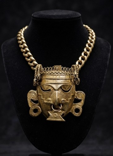 Vtg ethnic tribal mask - tribal,