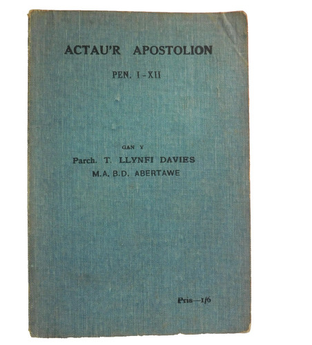 Actau apostolion rhan - apostolion,